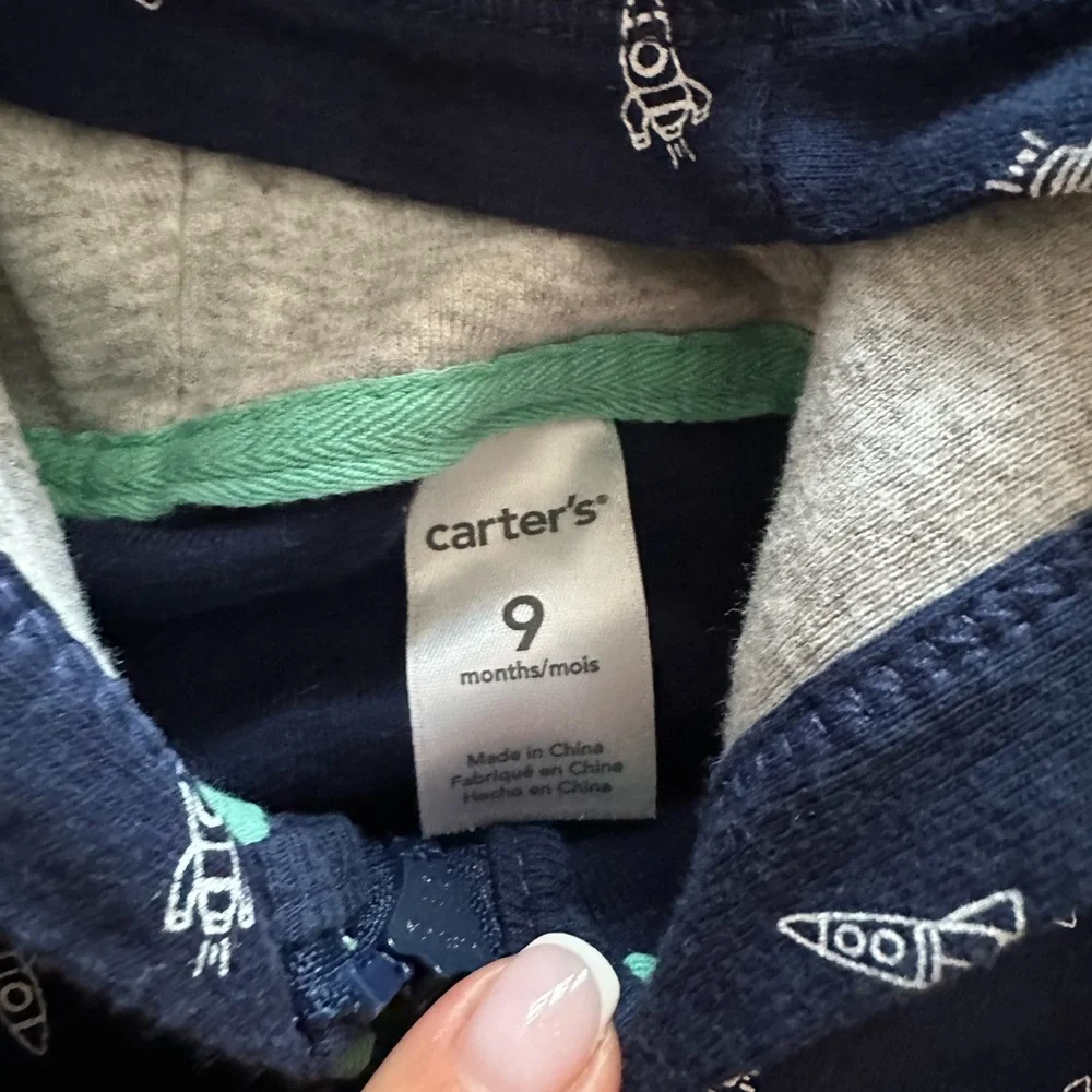 Carter’s & Little me jacket, long sleeve tee set